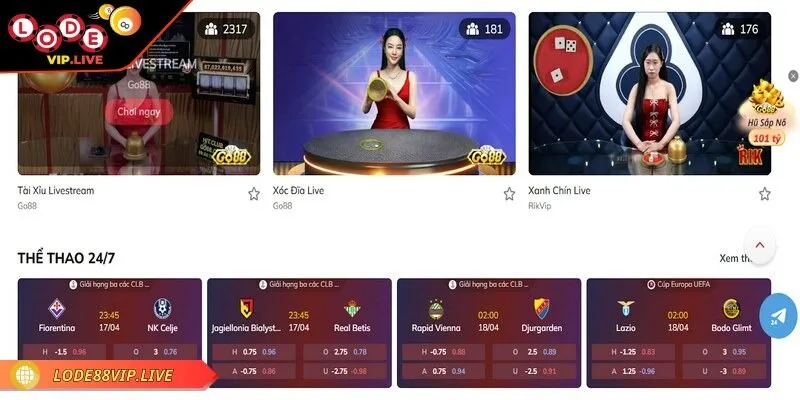 Trải nghiệm Lode88 – Đỉnh cao cá cược với nhiều ưu đãi hot 3 Lý do khiến trải nghiệm Lode88 trở nên hấp dẫn là các ưu đãi hot